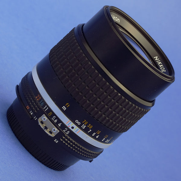 Nikon Nikkor 105mm 2.5 Ai-S Lens Mint Condition