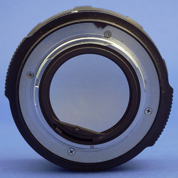 Konica Hexanon 57mm 1.2 EE Thoriated Lens