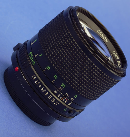 Canon FD 85mm 1.8 Lens