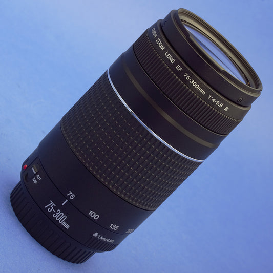 Canon EF 75-300mm 4-5.6 III Lens Mint Condition