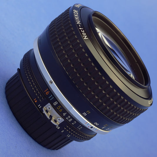 Nikon Noct-Nikkor 58mm 1.2 Ai-S Lens Near Mint Condition