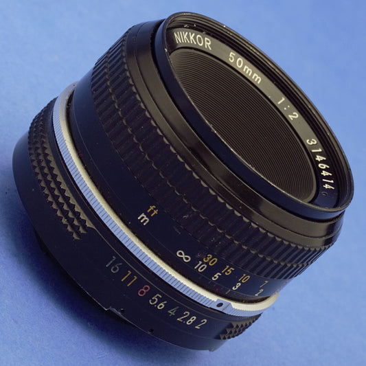 Nikon Nikkor 50mm F2 Non-Ai Lens