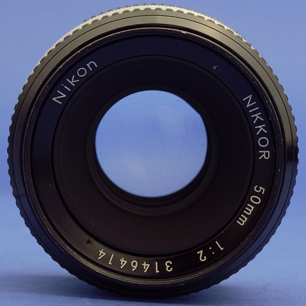 Nikon Nikkor 50mm F2 Non-Ai Lens