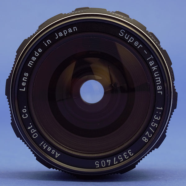 Pentax Super-Takumar 28mm 3.5 M42 Screw Mount Lens