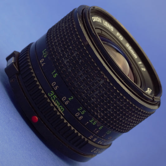 Canon FD 35mm F2 Lens Not Working