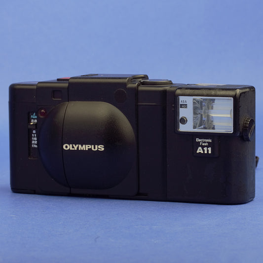 Olympus XA Film Camera with A11 Flash