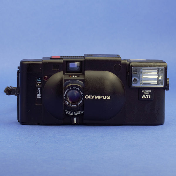 Olympus XA Film Camera with A11 Flash