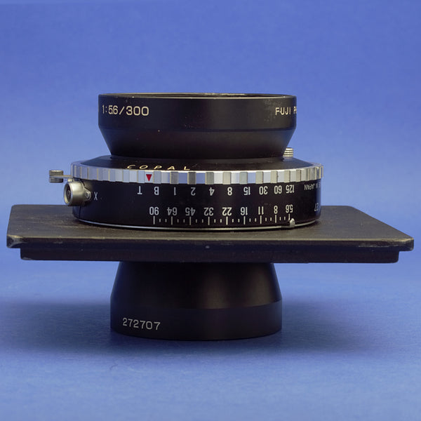 Fujinon-W 300mm 5.6 8x10 Lens Copal Shutter 6x6 Lens Board
