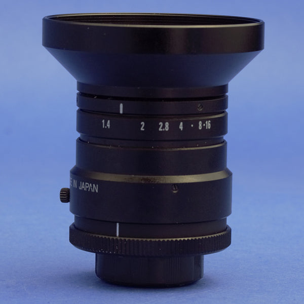 Kowa 8mm 1.4 LM8HC 1" Megapixel HC C-Mount Lens Near Mint Condition