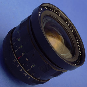 Pentax M42 Mount Auto Rikenon 17mm F4 Lens