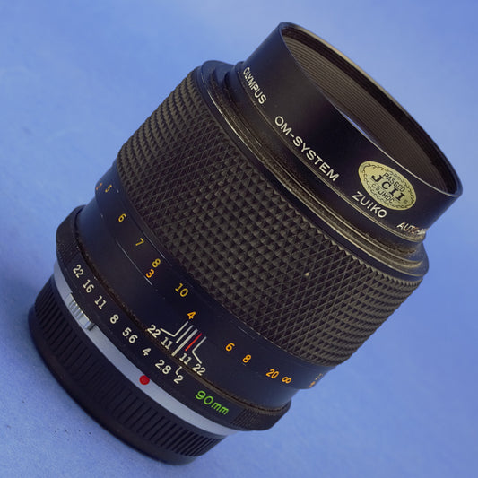 Olympus OM Auto-Macro 90mm F2 Lens