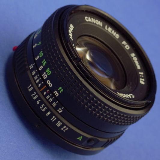 Canon FD 50mm 1.8 Lens