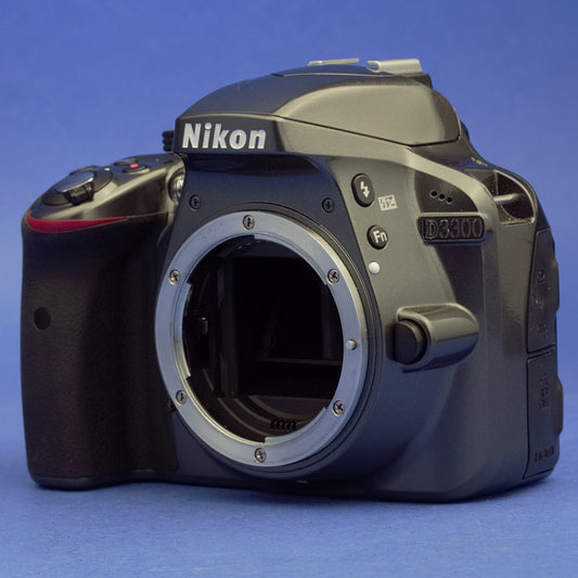 Nikon D3300 Digital Camera Body Gray Color