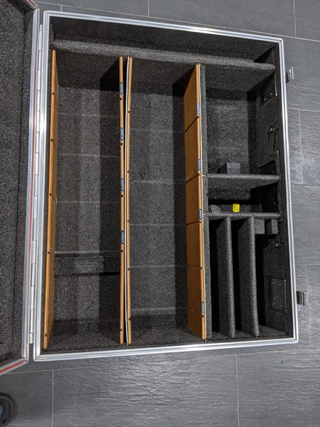 Alpine Large Rigidized Aluminum Case with Separations for Large Format Lenses