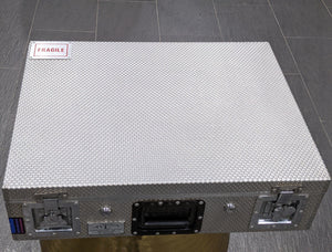 Alpine Large Rigidized Aluminum Case with Separations for Large Format Lenses