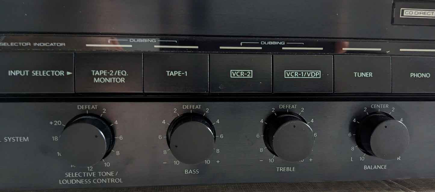 Onkyo P-3200 Preamplifier with Remote Beautiful Condition